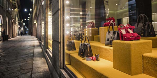 Umsatzsteigernde Schaufensterbeleuchtung
